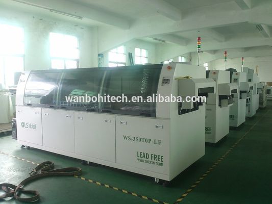 Lead Free Wave Solder Machine / DIP Soldering Machine For LED Appliances