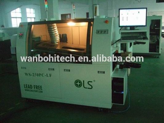 Lead Free Wave Solder Machine / DIP Soldering Machine For LED Appliances